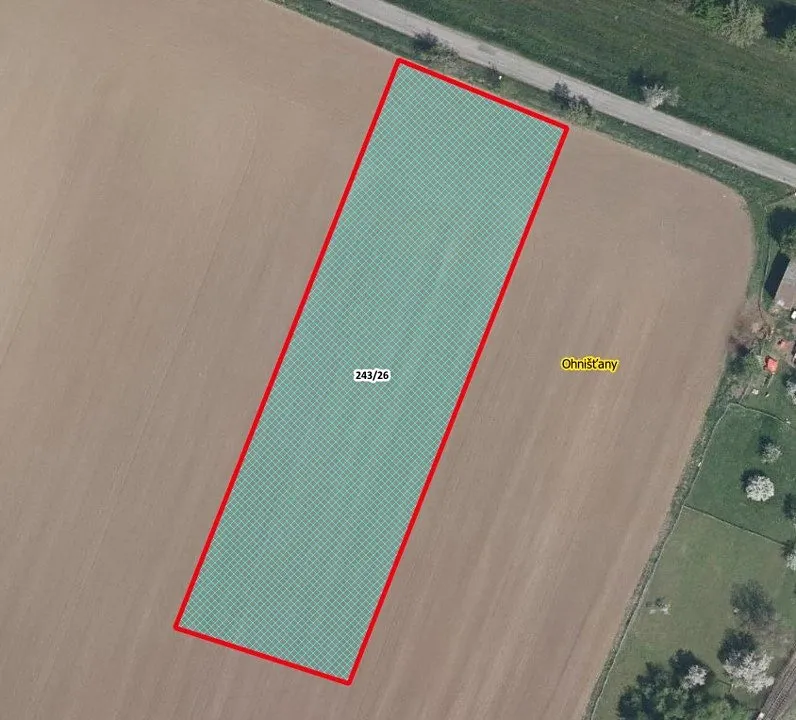 Prodej pole 5822 m²